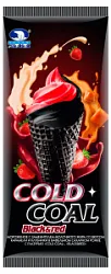 Мороженое рожок со вкусом карамели и клубники "Cold Coal" 80гр змж1022
