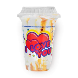 Мороженое  I  love you ван.со сгущ. пластик.стакан 180г Челны Холод БзМЖ  1041