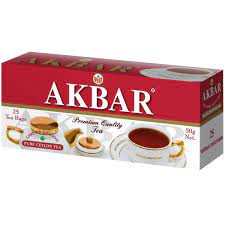 Чай Акбар Красно-белый 25пак с/я
