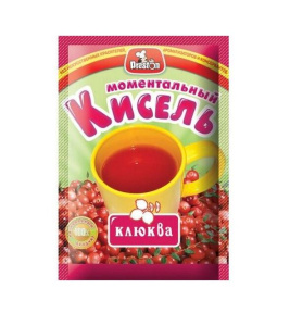 Кисель моментальный клюква 30гр Preston