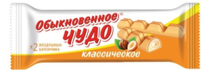 Батончик вафельный Обыкновенное чудо 40г Славянка