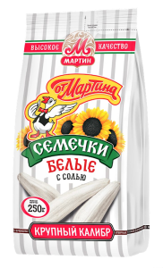 Семечки Премиум От Мартина белые с солью 150г