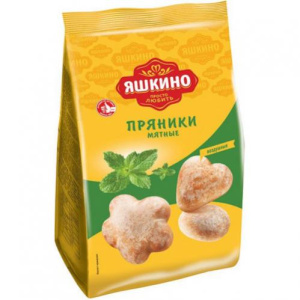 Пряники Яшкино Мятные 350г