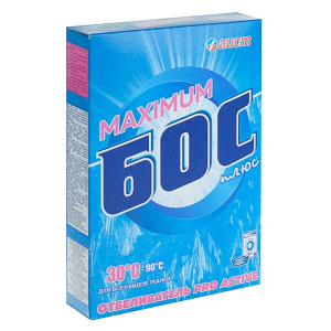 Отбеливатель Бос Плюс МАХ 600г коробка порошок