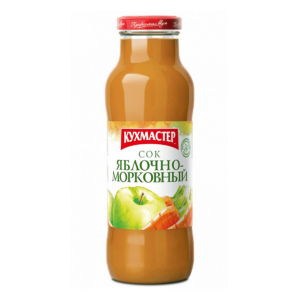 Сок Яблочно-морковный 0,68л Кухмастер