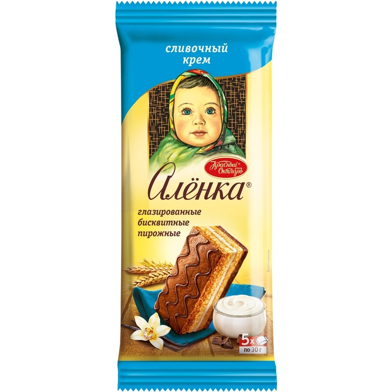Пирожное бисквитное Аленка 150г