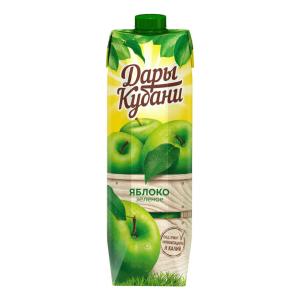 Сок Дары Кубани яблочный осветл. 0,95л