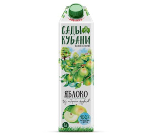 Нектар Сады Кубани Яблочный д/пит 1л