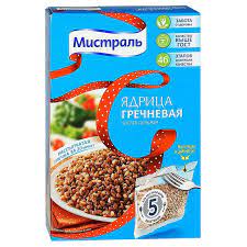 Крупа Гречка ядрица 5*80г Мистраль