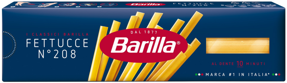 Макароны Barilla Феттучче 400г №208 спагетти