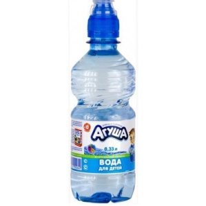 Вода питьев.Агуша 0,33л