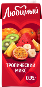 Нектар Любимый Тропический микс 0,95л