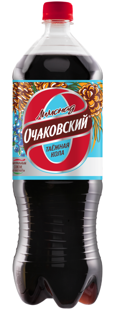Лимонад Очаковский Таежный кола безалк. с/г 1,5л