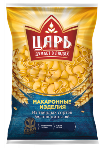 Макаронные изделия Улитка Царь гр А 400г Союзпищепром