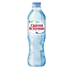 Вода минеральная негаз. Святой Источник 0,5л ПЭТ