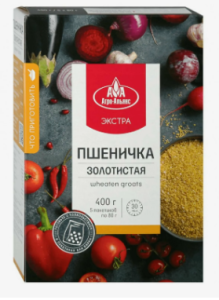 Крупа Пшеничка в вар/пак 5*80г Агро-Альянс