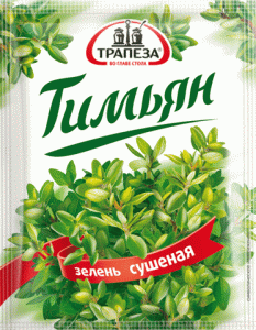 Приправа Зелень сушеная Тимьян 5г Трапеза