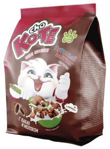 Подушечки CHO KO-TE с какао и молоком 250г
