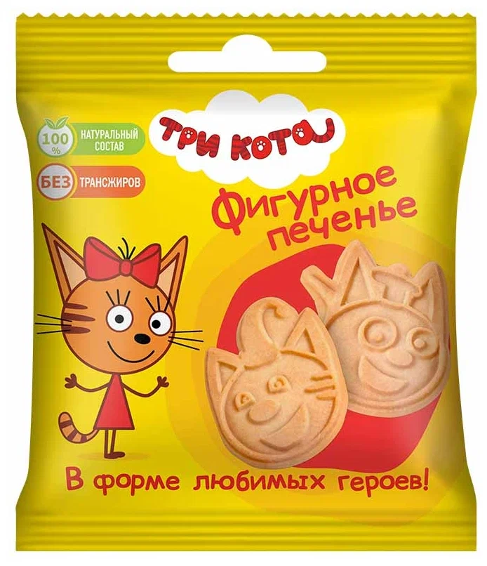 Печенье фигурное CRUNCH TIME Три кота 20г