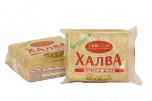 Халва подсолнечная в нарезке Азовская КФ