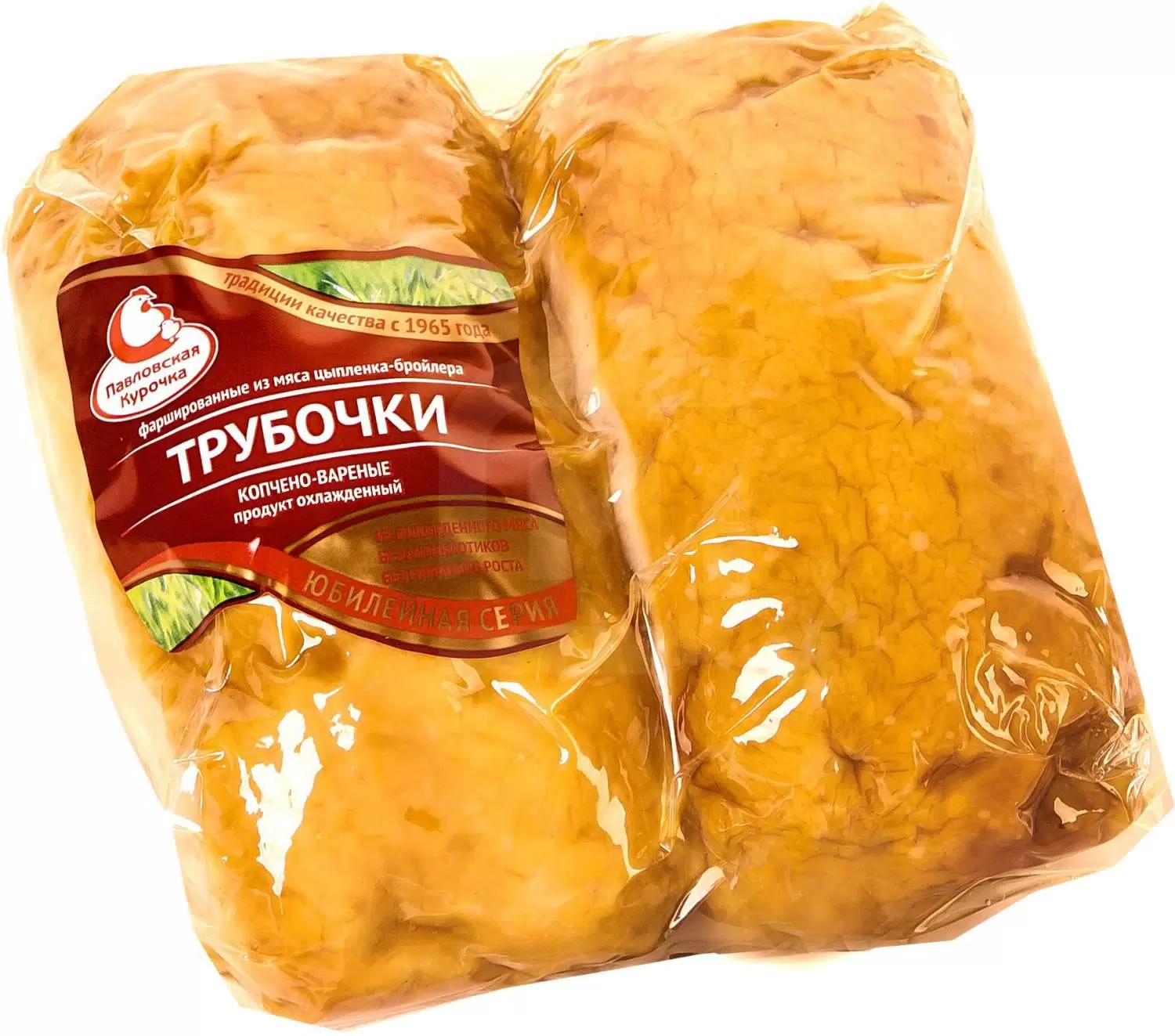 Трубочки куриные фаршированные к/в Паловская Курочка