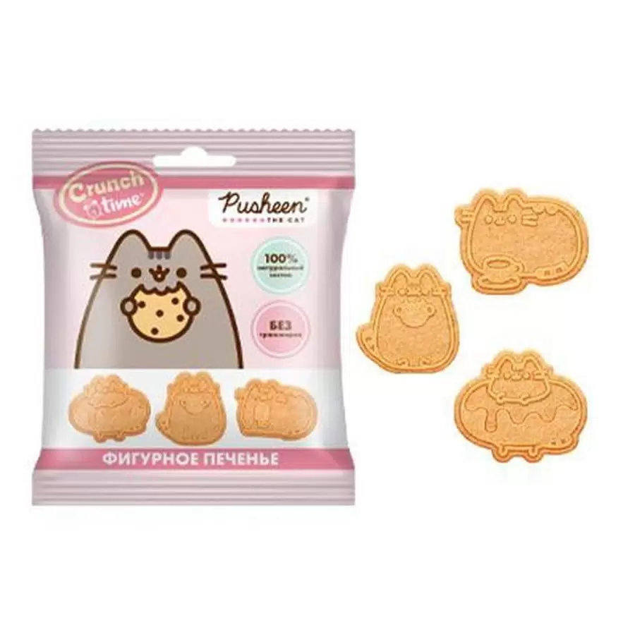Печенье фигурное CRUNCH TIME PUSHEEN 20г