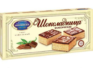 Торт Шоколадница с фундуком 230-270г Коломна