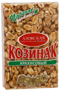Козинак из арахиса 170г Азовская КФ