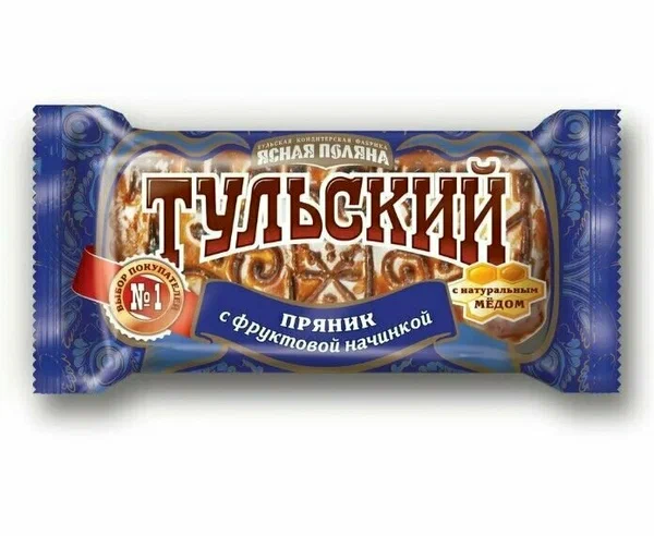 Пряник Тульский с фруктовой начинкой 130г ОК