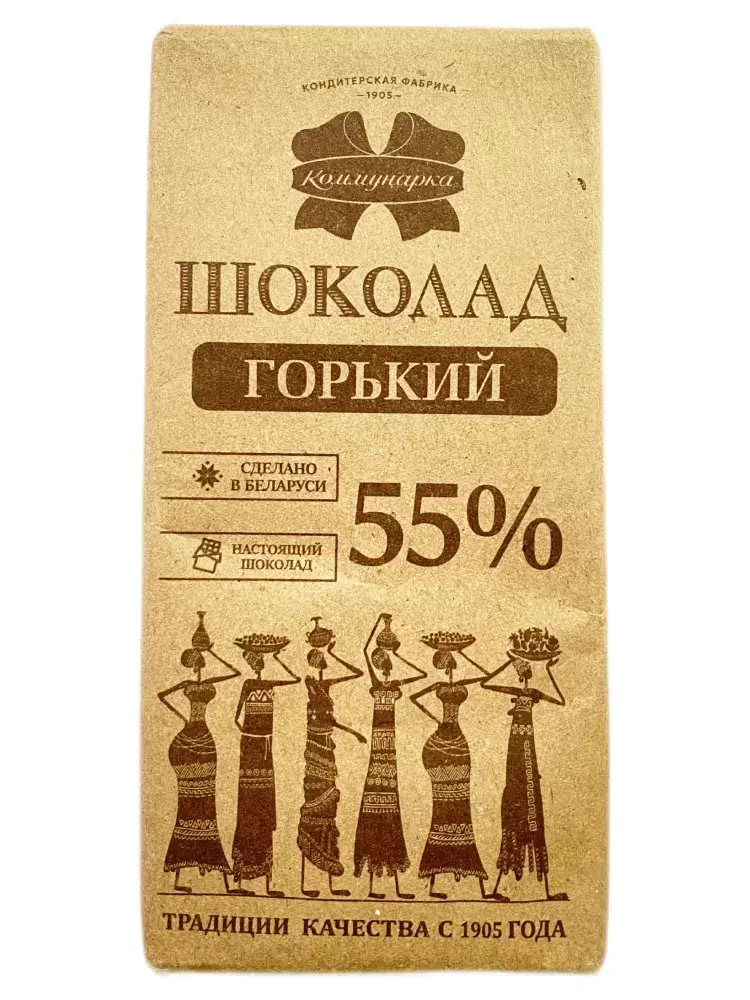 Шоколад Коммунарка горький крафт(55%) 75г