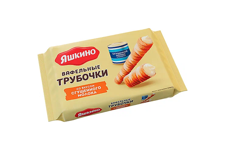 Трубочки вафельные со вкус.сгущенного молока вес. КДВ