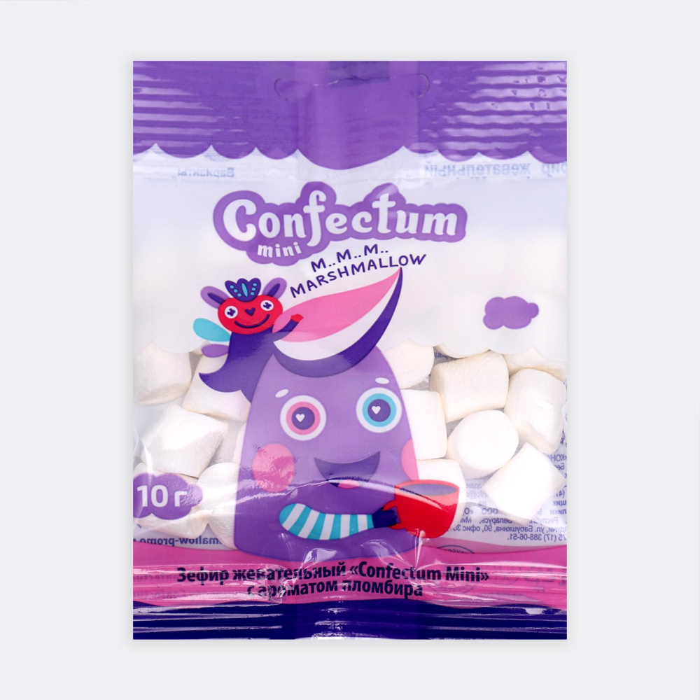 Маршмеллоу Confectum Mini пломбир 10г