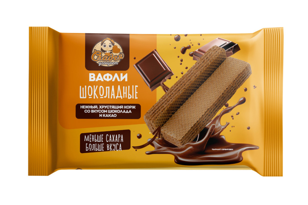 Вафли Сладея угощает Чао-какао 240г