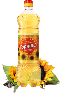 Масло подсолнечное р/д Горница 0,8л