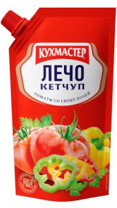 Кетчуп Лечо 260г д/п Кухмастер