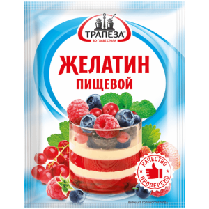 Приправа Желатин пищевой 25гТрапеза
