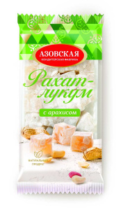 Рахат-Лукум с арахисом 300г Азовская КФ