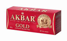 Чай Акбар Золотой 25 пак