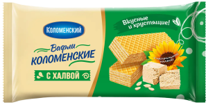 Вафли С халвой 200г Коломна