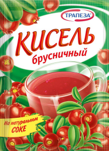 Кисель Брусника 100г Трапеза