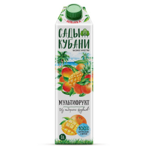 Нектар Сады Кубани Мультифруктовый д/пит 1л