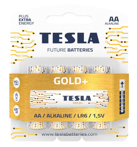  ��. ������� TESLA BATTERIES AA GOLD+ 