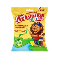 Мармелад Левушка детям Червячки 70г