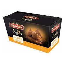 Шоколадный набор Fiorella LA Truffa Milky  Hazelnut трюфели с фундуком в какао обсыпке 180 г