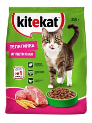 Корм для животных Китекат сух.Телятина аппетитная 350г