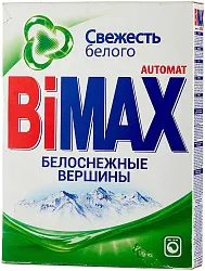 Стиральный порошок Бимакс Белоснеж.  вершины  400г(24)  авт.