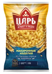 Макаронные изделия Виток Царь гр А 400г Союзпищепром