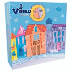 Салфетки бум. Veiro 3-сл.День ночь 20л