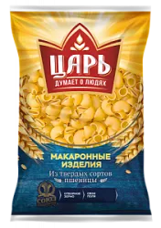 Макаронные изделия Улитка Царь гр А 400г Союзпищепром