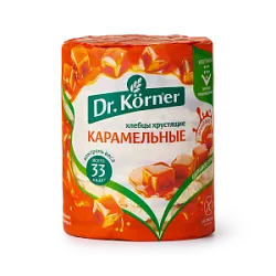 Хлебцы Кукурузно-рисовые карамельные  90г